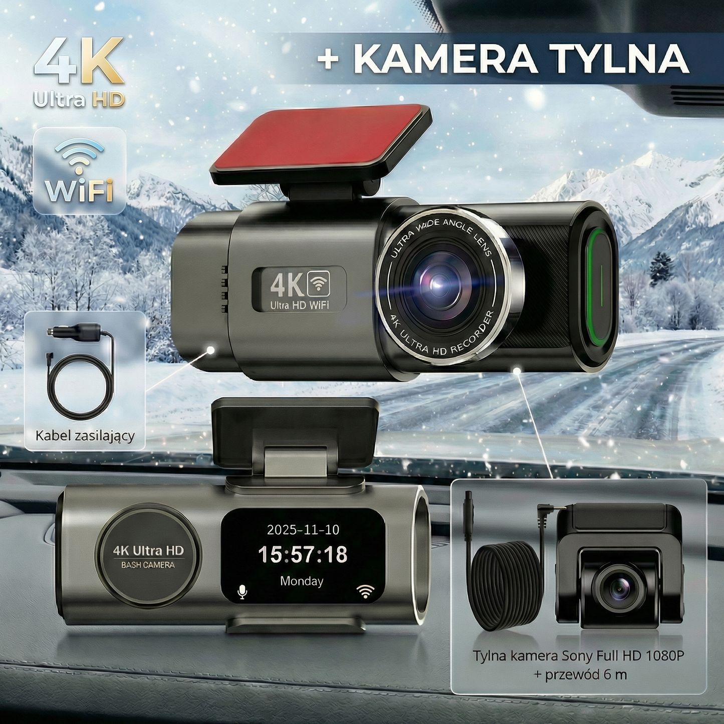 VERDICT™ - WIDEOREJESTRATOR 4K